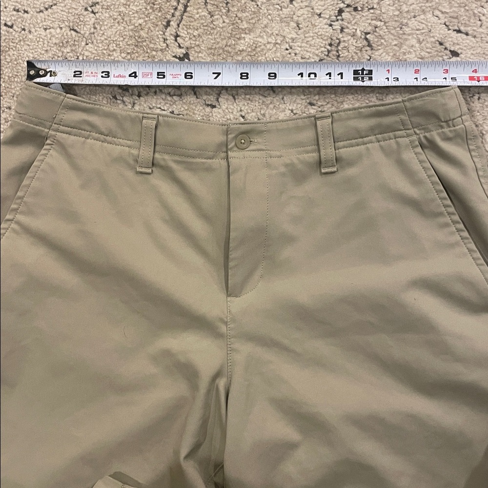 Under Armour Big Boys Khaki Flat Front Shorts - Picture 13 of 13